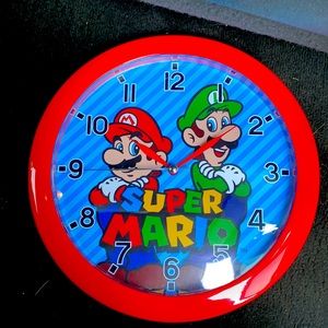 Nintendo Super Mario 12” Wall Clock